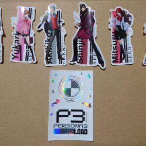 Persona 3 Reload Die Cut Sticker F/S-M501 from japan Rare  Good condition