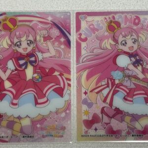 Wonderful Precure Clear Card Komugi Set F/S-M501 from japan Rare  Good condition