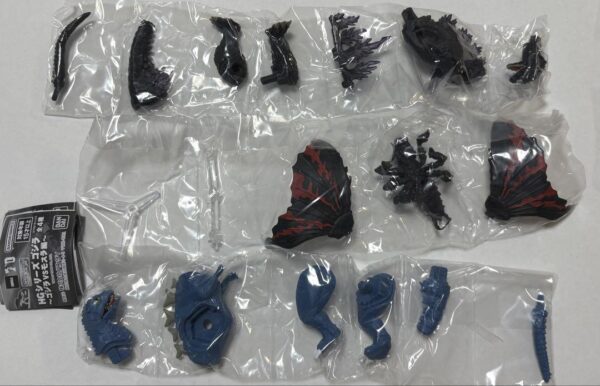 Hg Series Godzilla Vs Mothra Edition 3-Type Set Gacha F/S-M503 from japan Rare