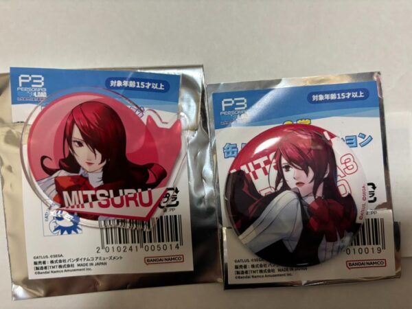 Persona 3 Reload Nanja Name Badge Can Set Mitsuru Kirijo F/S-M501 from japan Rar