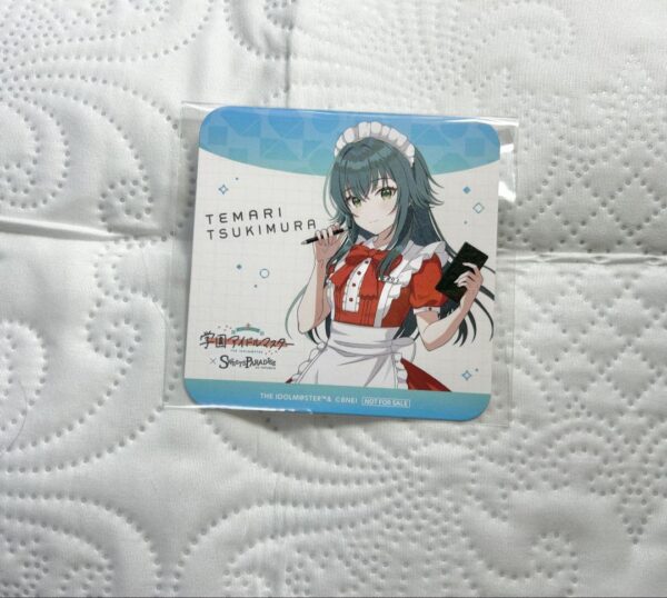 Gakuen Idolmaster Tsukimura Temari Suipara Coaster
