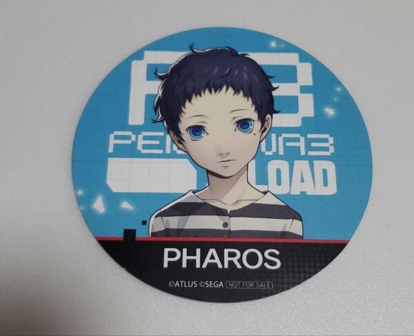 Persona 3 Reload Coaster Gigo Farlos F/S-M501 from japan Rare  Good condition
