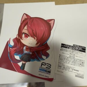 Ok Persona 3 Nanja Town Character Pop Stand Mitsuru Kirijo F/S-M501 from japan R