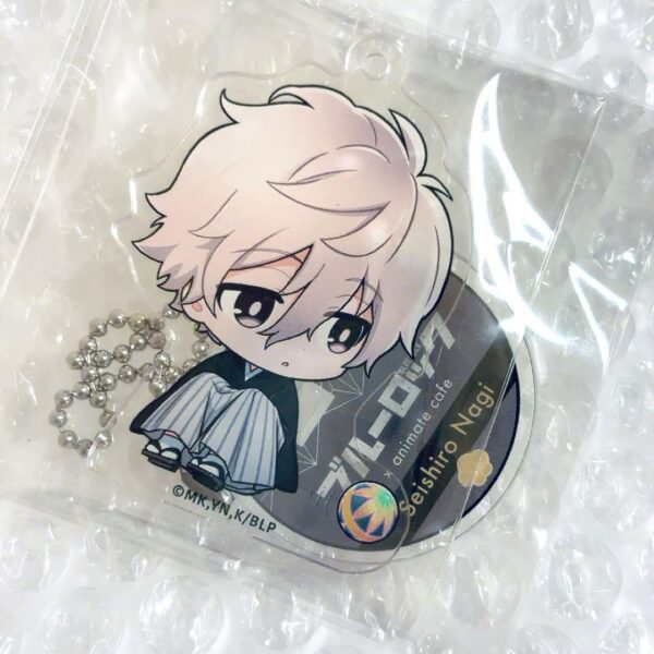 Blue Rock Animate Cafe Acrylic Stand Key Chain Seishiro Nagi F/S-M501 from japan