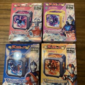 Ark Cube 02 Ultraman Candy Toy Set Of 4 F/S-M503 from japan Rare  Good condition