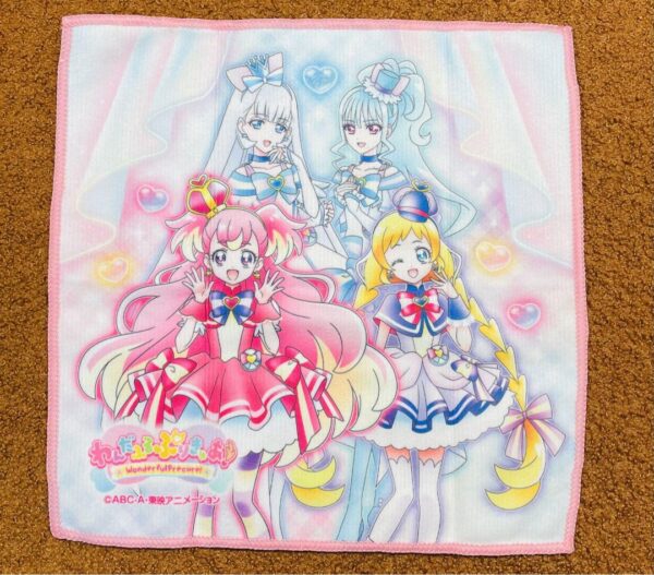 Wonderful Precure Movie Towel Collection F/S-M501 from japan Rare  Good conditio