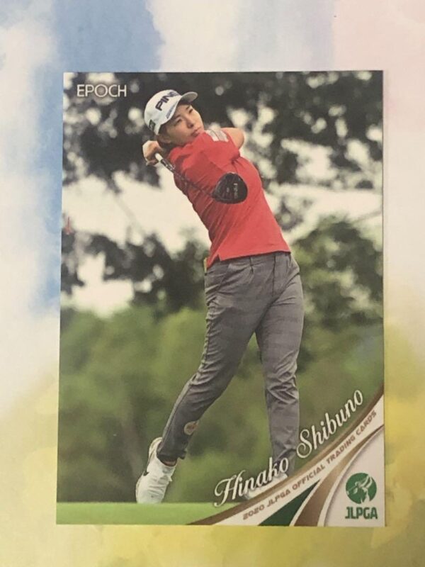 02 Hinako Shibuno Epoch 2020 Jlpga Japan Women'S Regular Card F/S-M501 from japa