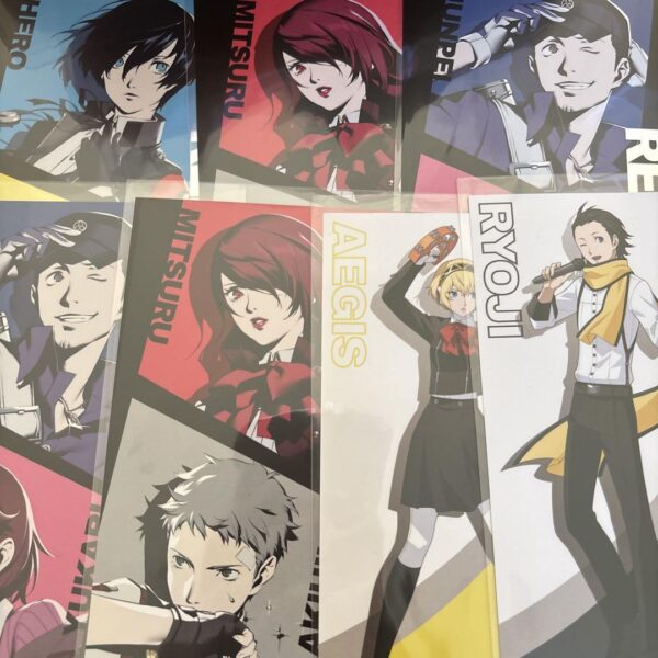 Persona 3 Postcard Main Character Aigis Mitsuru Kirijo Akihiko Sanada F/S-M501 f