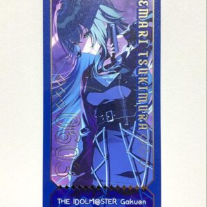Tsukimura Kemari Gakuen Idolmaster Trading Foil Stamped Ticket Card Animate Cafe