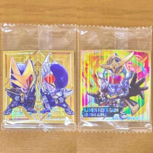 Kamen Rider Seal Wafer 3 Sec Blade Sr Gaim Set Of 2 F/S-M501 from japan Rare  Go
