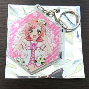 Pretty Series 10Th Anniversary Sparkling Acrylic Keychain Naru Ayase F/S-M501 fr