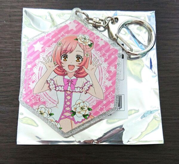 Pretty Series 10Th Anniversary Sparkling Acrylic Keychain Naru Ayase F/S-M501 fr