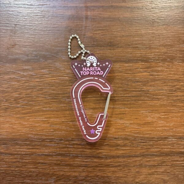 Uma Musume Narita Top Road Acrylic Carabiner F/S-M501 from japan Rare  Good cond