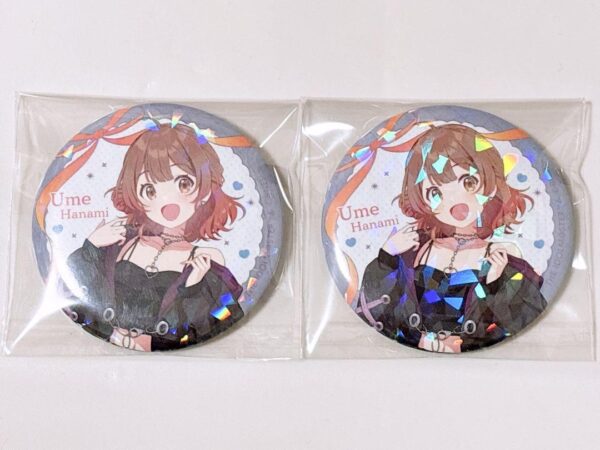 Gakumas Gakuen Idolmaster Yume Hanami 109 Pop-Up Can Badge