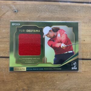 Epoch 2022 Jlpga Yuri Okuyama Wear Card F/S-M501 from japan Rare  Good condition