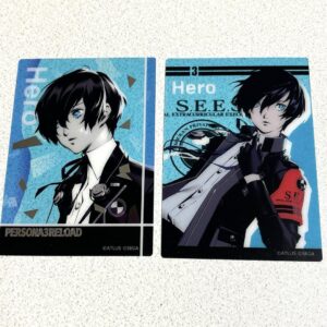 Persona 3 Reload Collection Card Main Character 2 Types Set F/S-M501 from japan