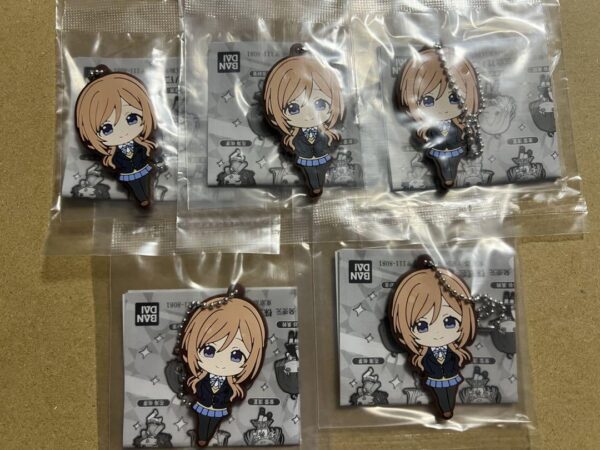 School Idolmaster Rubber Mascot Rubbermas Rinami Himesaki
