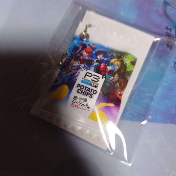 Persona 3 Reload Koikeya Collaboration Key Chain F/S-M501 from japan Rare  Good