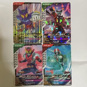 Ganballe Legends Kamen Rider Gav Sr Card Set F/S-M501 from japan Rare  Good cond