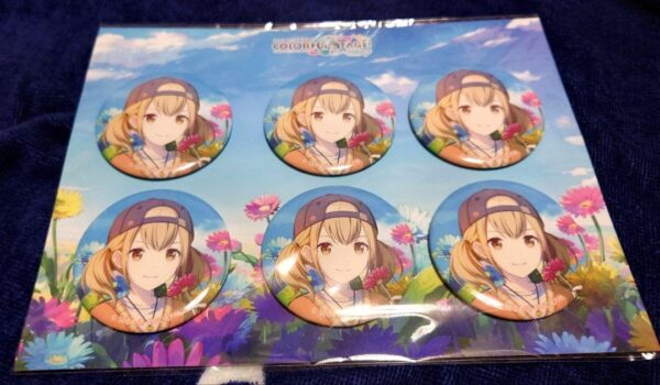 Proseca Azusawa Kohane 4Th Anniversary Can Badge 6 Piece Set F/S-M501 from japan