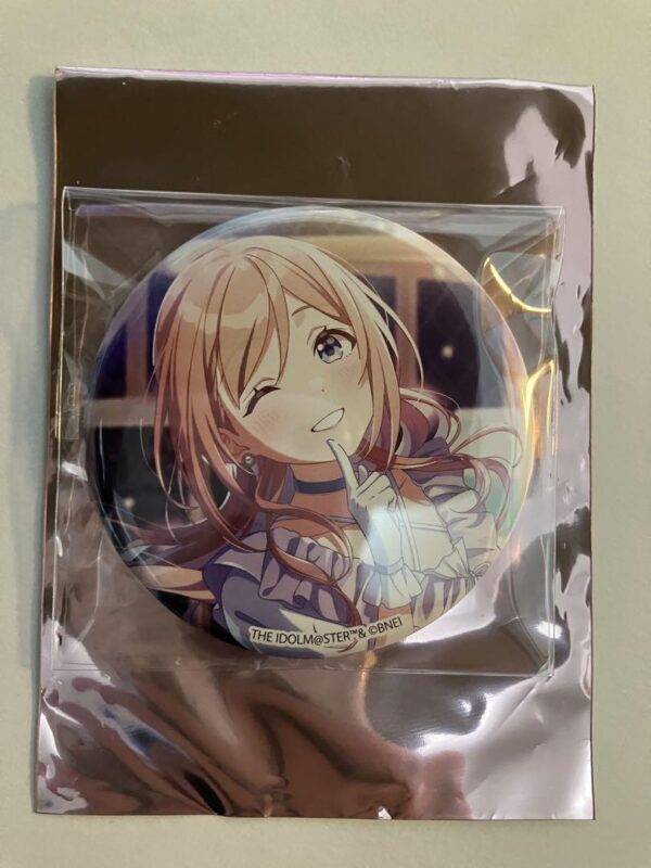 Rinami Himesaki Official Trading Can Badge Early Gakumasu Gakuen Idolmaster 7