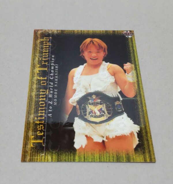 Can Be Combined Bbm 2004 Women'S Pro Wrestling Momoe Nakanishi F/S-M501 from jap