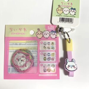 Chiikawa Momonga 100 Yen Store Keychain Flake Sticker