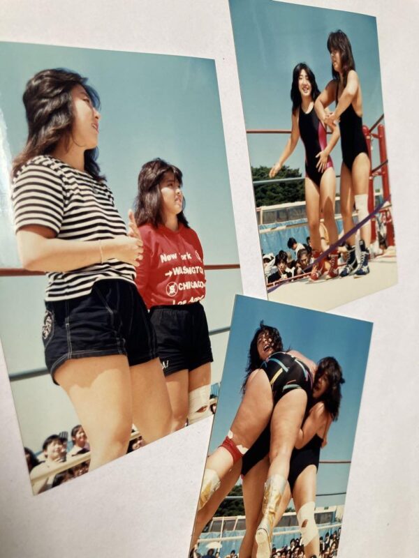 Women'S Professional Wrestling Photo Kazue Nagahori Yumi Ogura 3-Piece Set F/S-M