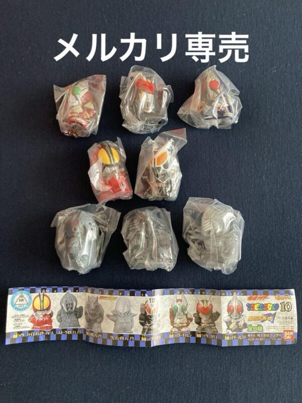 Bandai Kamen Rider Soft Vinyl Collection 10, 8 Types In Total F/S-M503 from japa