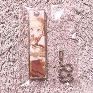 Proseca Tenma Saki Acrylic Stick Keychain F/S-M501 from japan Rare  Good conditi