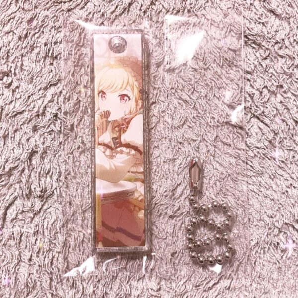 Proseca Tenma Saki Acrylic Stick Keychain F/S-M501 from japan Rare  Good conditi