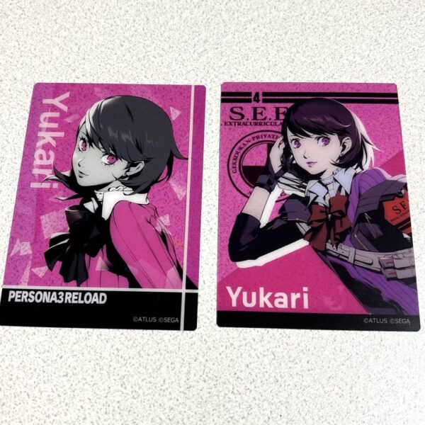 Persona 3 Reload Collection Card Yukari Takeha 2 Types Set F/S-M501 from japan R