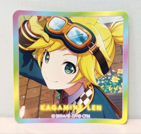 Proseca Kagamine Len Sticker F/S-M501 from japan Rare  Good condition