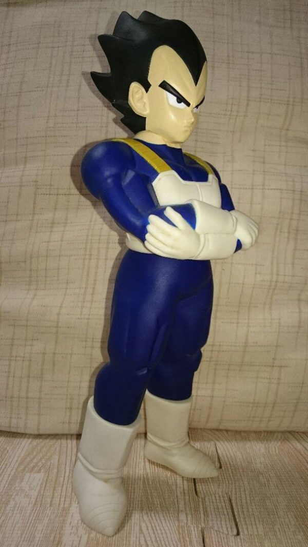 Dragon Ball Early Big Size Soft Vinyl Vegeta F/S-M503 from japan Rare  Good cond