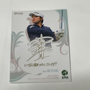 Mizuon Kotaki Japan Women'S Professional Golf Promotion Card F/S-M501 from japan