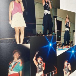 Women'S Pro Wrestling Raw Photo Devil Masami 6 Piece Set F/S-M501 from japan Rar