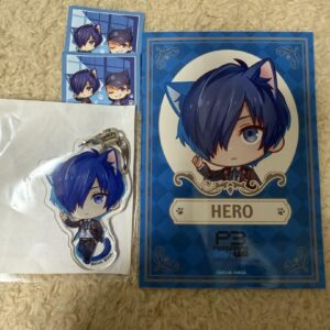 Persona 3 Nanja Main Character Set F/S-M501 from japan Rare  Good condition
