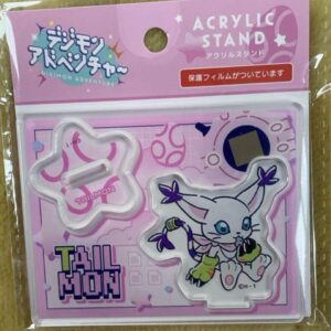 Digimon Adventure 100 Yen Acrylic Stand Tailmon F/S-M503 from japan Rare  Good c