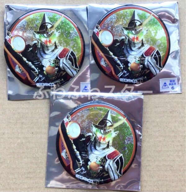 Kamen Rider Gaim 10Th Anniversary Event Hologram Can Badge Kiwami Arms F/S-M501