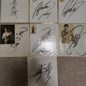 Misawa Mitsuharu Kobashi Kenta Sugiura Takashi Sign Pro Wrestling Noahjapan F/S-