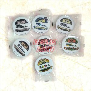 New Japan Chan Pion Can Badge Set F/S-M503 from japan Rare  Good condition