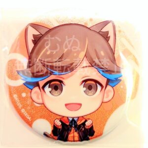 Persona 3 Nanjatown Glitter Can Badge Inui F/S-M501 from japan Rare  Good condit