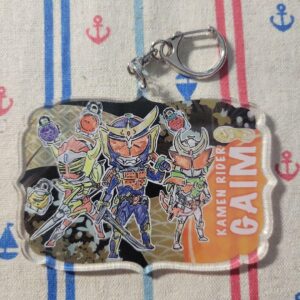 Kamen Rider Gaim Acrylic Keychain F/S-M501 from japan Rare  Good condition