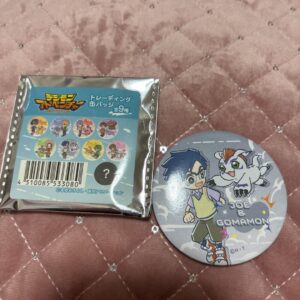 Digimon Kido Jo Gomamon Can Badge 100 Yen Collaboration F/S-M503 from japan Rare