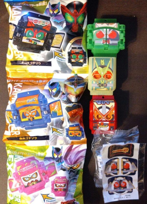 Legend Rider Gochizo Set F/S-M501 from japan Rare  Good condition