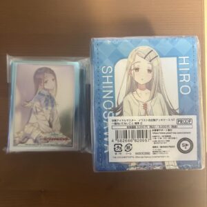 Gakuen Idolmaster Sleeve Deck Case Nt The Most Unsuitable Thing Hiroshi Shinozaw