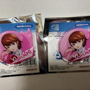 Persona 3 Reload Nanjatown Name Badge Collection Yukari Takeha 2 Pieces F/S-M501