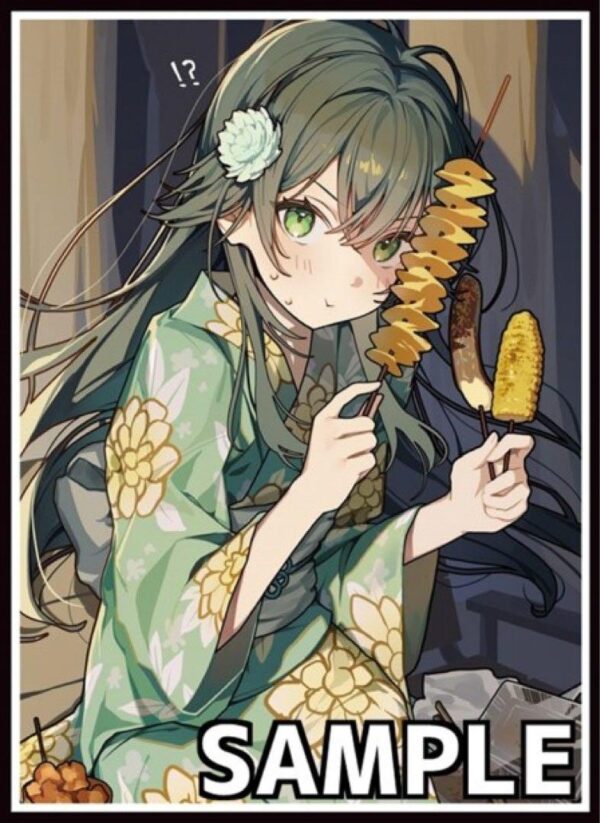 Tsukimura Temari Yukata Card Sleeve Gakuen Idolmaster Gakumasu I K