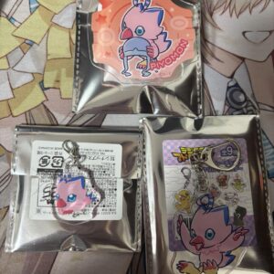 Digimon Adventure 100 Yen Store Piyomon Set F/S-M503 from japan Rare  Good condi