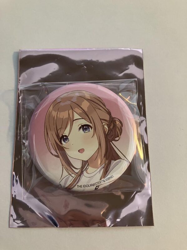 Rinami Himesaki Official Trading Can Badge Early Gakumasu Gakuen Idolmaster 4
